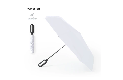 Parapluie pliable personnalisé à système coupe-vent Brosmon