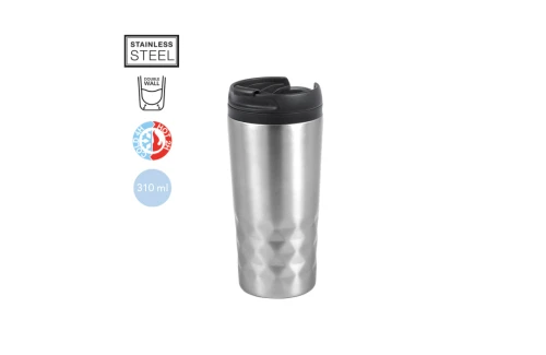 Mug isotherme personnalisé gobelet thermique en acier inox Dritox 310 ml