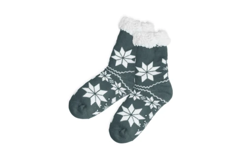 Chaussettes anti-dérapantes aux motifs de Noël personnalisées Camiz