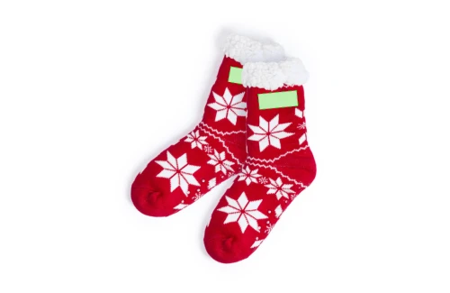 Chaussettes anti-dérapantes aux motifs de Noël personnalisées Camiz