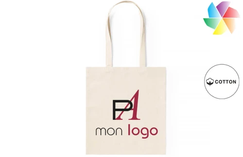 Tote bag publicitaire personnalisé en coton Siltex 