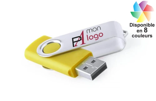 Clé USB twister publicitaire personnalisée 32GB Yemil made in Europe 