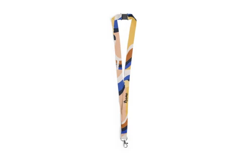 Cordon tour de cou personnalisé Kappin lanyard avec clip de sécurité