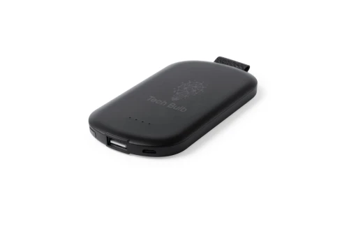 Batterie externe personnalisable powerbank à lumière LED Simmon 2500 mAh