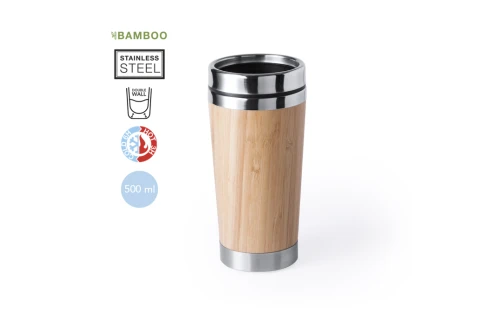 Mug isotherme personnalisé gobelet de voyage thermique Ariston 500 ml