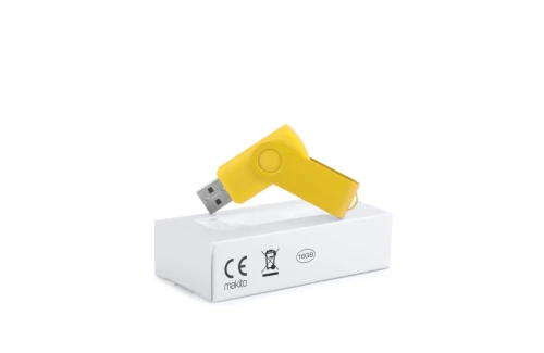 Clé USB twister personnalisée 16 Go clip à clip coloré Survet made in Europe