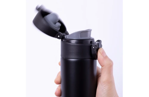 Thermos personnalisé avec bouton à ouverture facile Poltax