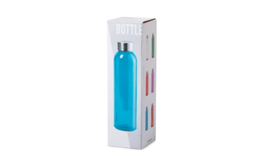 Bouteille personnalisée en verre coloré transparent de haute qualité Terkol 500 ml