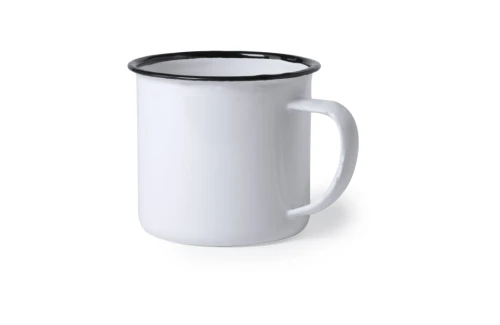 Mug rétro en métal personnalisé Kantol de 380 ml pour sublimation