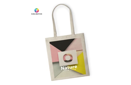 Tote bag publicitaire personnalisé Prosum pour sublimation photo, logo, texte en quadri 