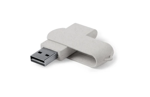 Clé USB personnalisée 16 Go en fibre de paille de blé Kontix made in Europe