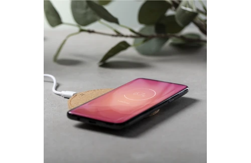 Chargeur de téléphone sans fil écologique personnalisable Kibox