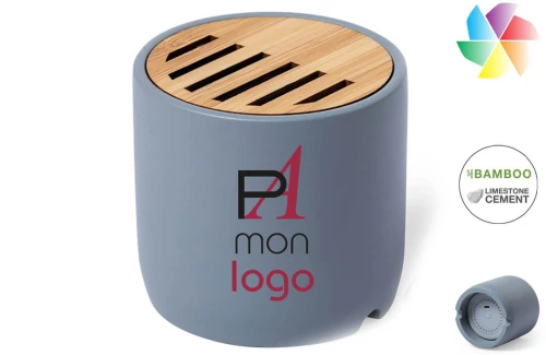 Mini enceinte Bluetooth personnalisée haut-parleur écoresponsable Piler