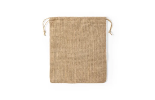 Sac pochette cadeau personnalisé en toile de jute Vagan