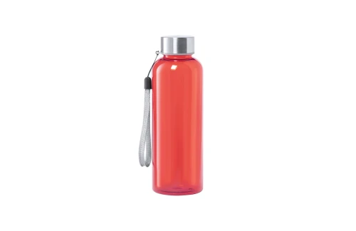 Bouteille personnalisée en tritan transparent avec bouchon métal Rizbo 500 ml