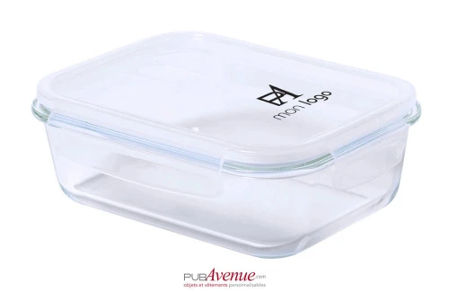 Lunch box personnalisée Tuber boîte repas réutilisable en verre