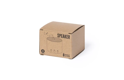 Mini enceinte personnalisé haut-parleur Bluetooth® en carton recyclé Crapin