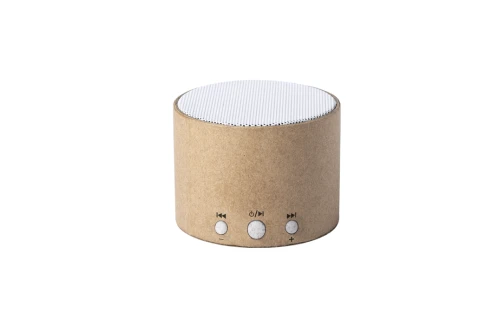 Mini enceinte personnalisé haut-parleur Bluetooth® en carton recyclé Crapin