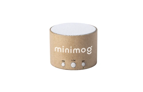 Mini enceinte personnalisé haut-parleur Bluetooth® en carton recyclé Crapin