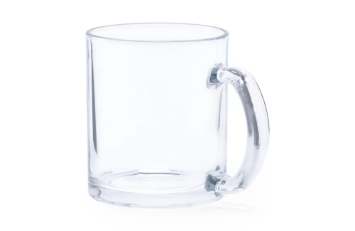 Mug personnalisé en verre transparent Brant de 350 ml