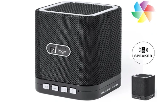 Enceinte Bluetooth personnalisée haut-parleur connectée compact Brenner