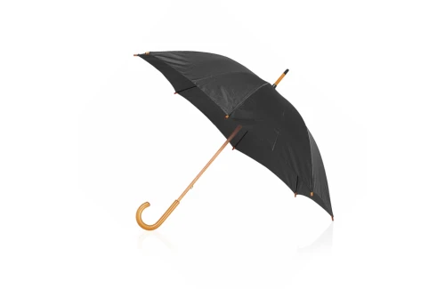 Parapluie personnalisé à manche en bois arrondi Santy