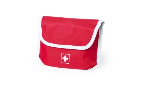 Kit urgence premier secours personnalisé Redcross 17 accessoires