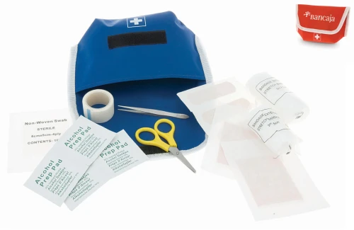 Kit urgence premier secours personnalisé Redcross 17 accessoires