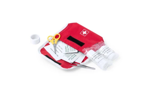 Kit urgence premier secours personnalisé Redcross 17 accessoires