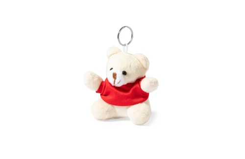 Porte-clés personnalisé peluche ourson teddy à t-shirt Tedchain