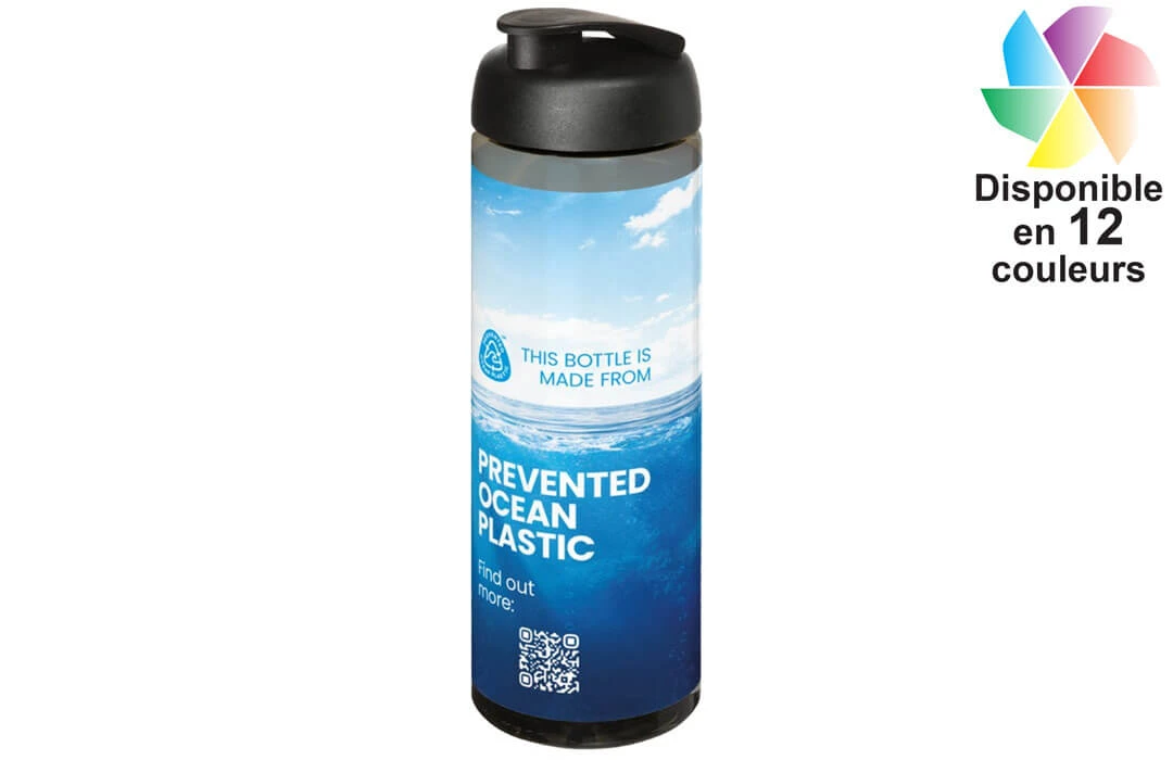 Gourde sport promotionnelle 850 ml Ocean Plastic H2O Active®