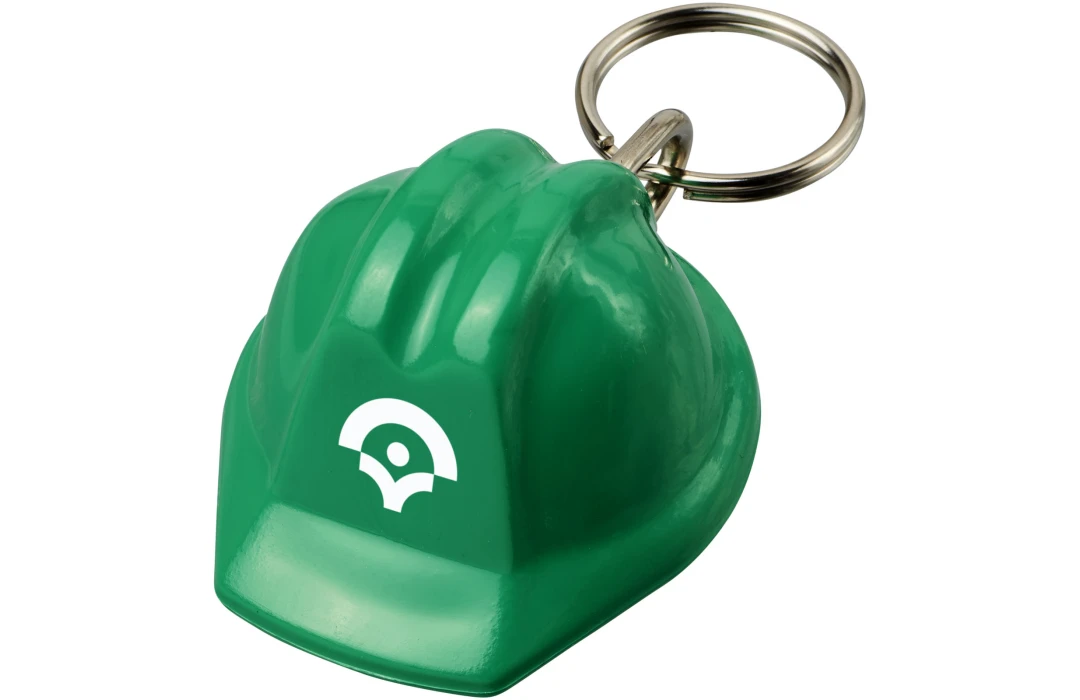 Porte-clés casque de chantier personnalisé