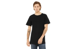 T-shirt homme coupe longue Bella+Canvas personnalisé