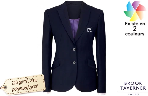 Veste tailleur Brook Taverner professionnelle pour femme personnalisable Novara 