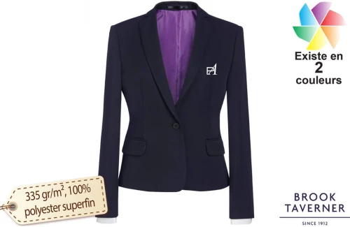 Veste de tailleur Brook Taverner professionnelle pour femme personnalisée Saturn 