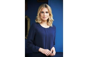 Chemisier blouse crêpe de chine Brook Taverner Roma personnalisé