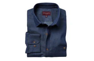 Chemise personnalisée ajustée à manches longues pour homme Jasper