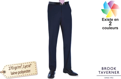 Pantalon de costume homme Brook Taverner Avalino personnalisable 