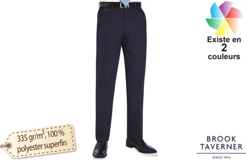 Pantalon de costume homme professionnel Brook Taverner Mars personnalisable 