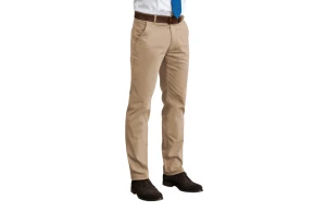 Pantalon de ville chino coupe slim Brook Taverner Miami personnalisé homme