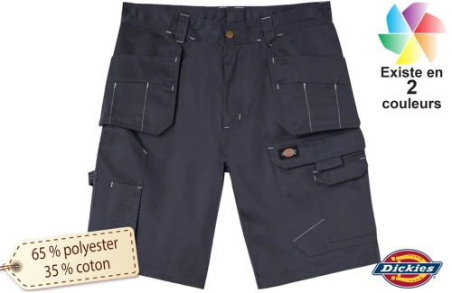 Short de travail Dickies redhawk personnalisable pour homme 