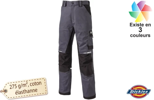 Pantalon de travail Dickies gdt premium pour homme personnalisable 