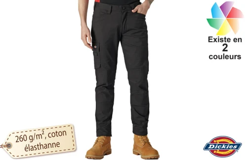 Pantalon de travail Dickies lead in flex pour homme personnalisable 