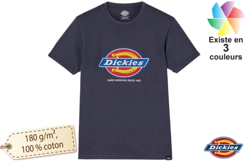 Tee shirt de travail Dickies denison pour homme personnalisable 