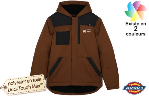 Blouson de travail Dickies duck renegade personnalisable 