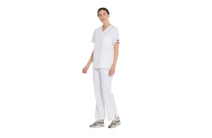 Blouse médicale Dickies tunique col V personnalisée mixte