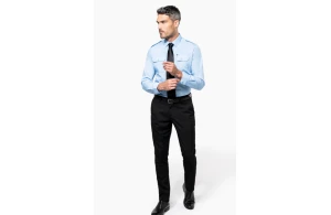 Chemise pilote manches longues kariban personnalisée pour homme