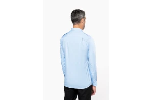 Chemise pilote manches longues kariban personnalisée pour homme