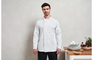 Veste de cuisine personnalisée à manches longues Premier