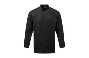 Veste de chef cuisinier professionnelle personnalisée à manches longues